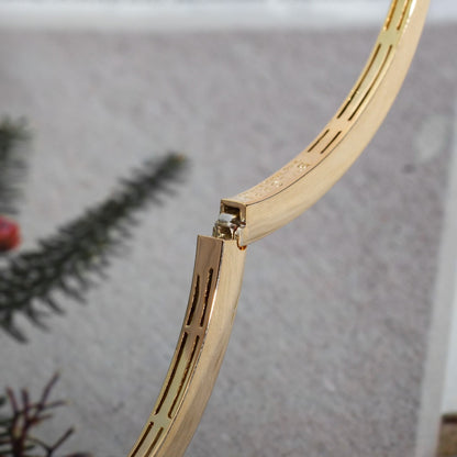 [Lunabriance]SERPENTI BRACELET PINK GOLD DIAMOND DOUBLE SNAKE