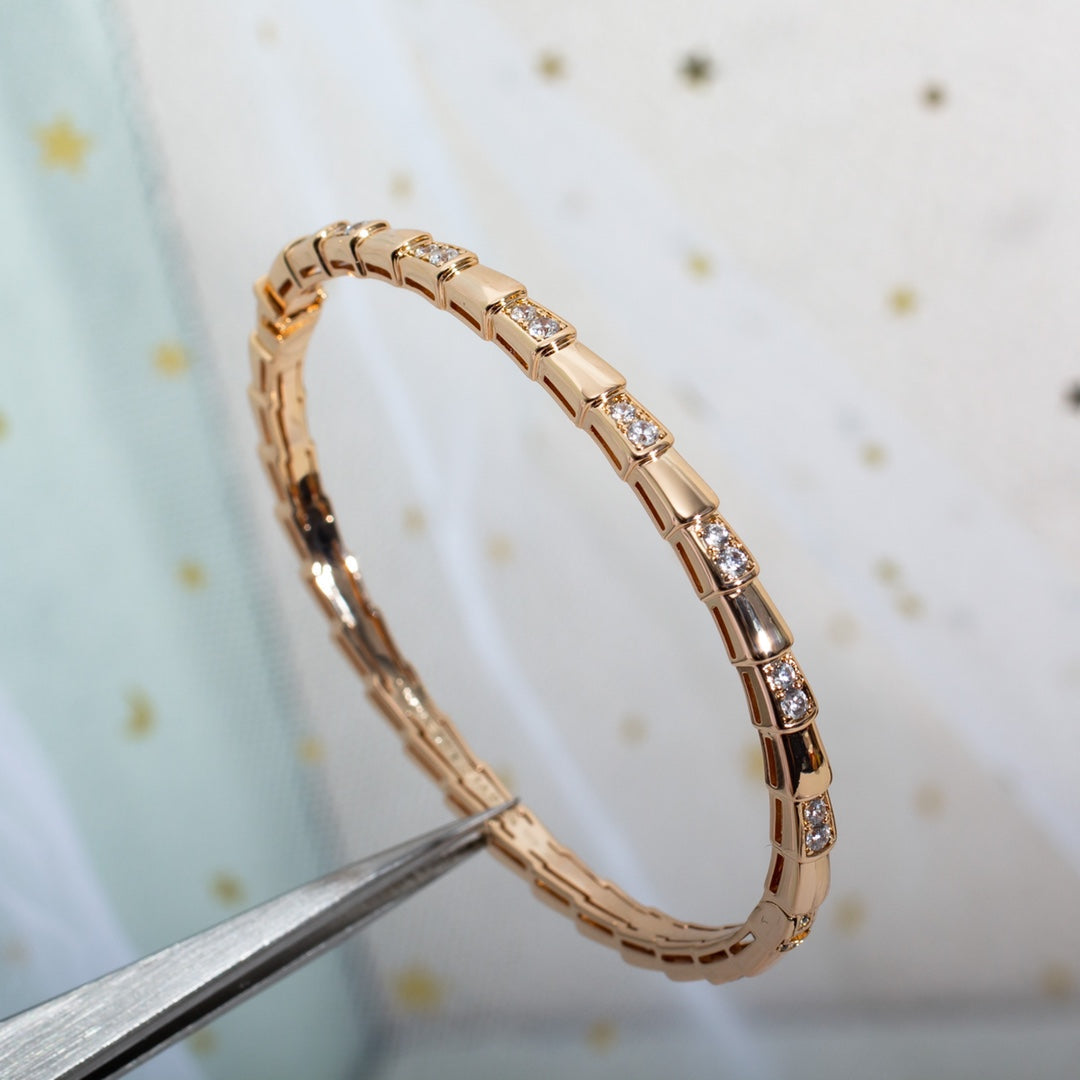 [Lunabriance]SERPENTI SMALL BRACELET PINK GOLD DIAMOND