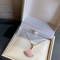 [Luna Brilliance]DREAM NECKLACE PINK OPAL