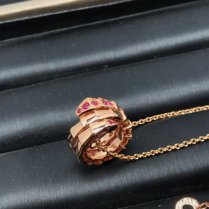 [Lunabriance]SERPENTI PEDANT NECKLACE