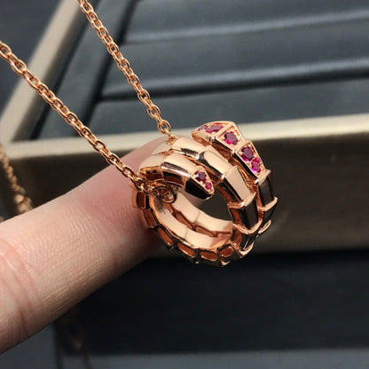 [Lunabriance]SERPENTI PEDANT NECKLACE