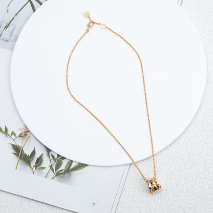 [Lunabriance]SERPENTI PINK GOLD NECKLACE DIAMOND