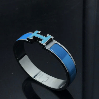 [Lunabriance]H BRACELET BLUE RAINBOW CERAMIC