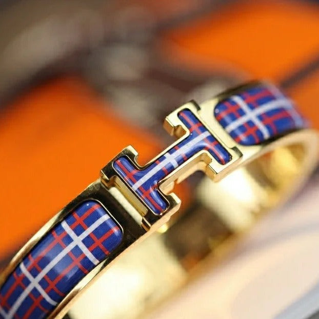 [Lunabriance]H TARTAN BRACELET 12MM