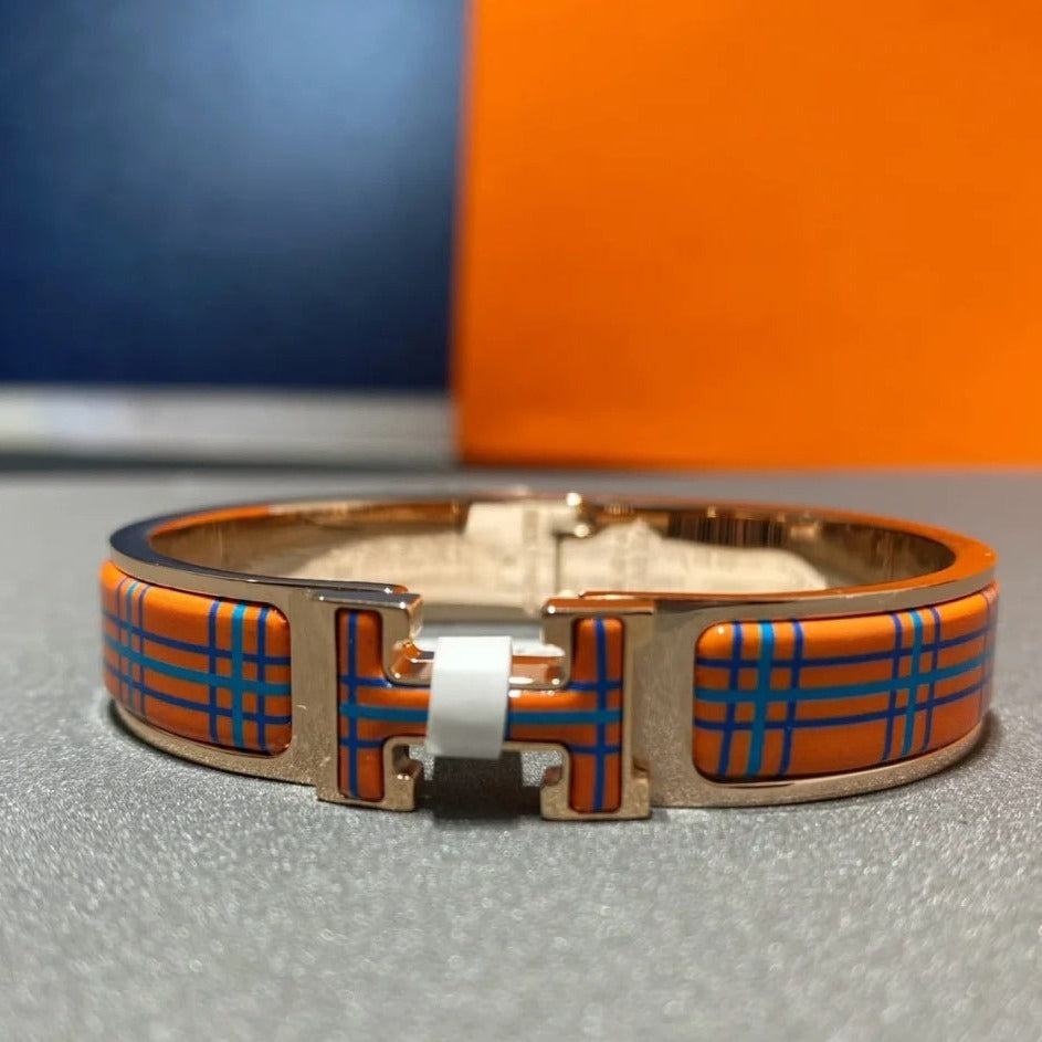 [Lunabriance]H TARTAN BRACELET 12MM