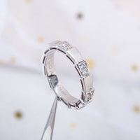 [Luna Brilliance]SERPENTI RING SILVER  3MM