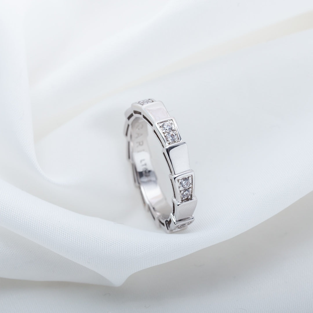 [Lunabriance]SERPENTI RING SILVER  3MM