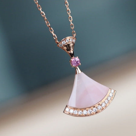 [Luna Brilliance]DREAM NECKLACE PINK MOP DIAMOND