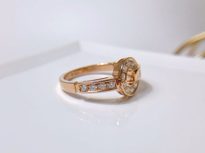 [Luna Brilliance]DREAM RING DIAMOND PINK GOLD