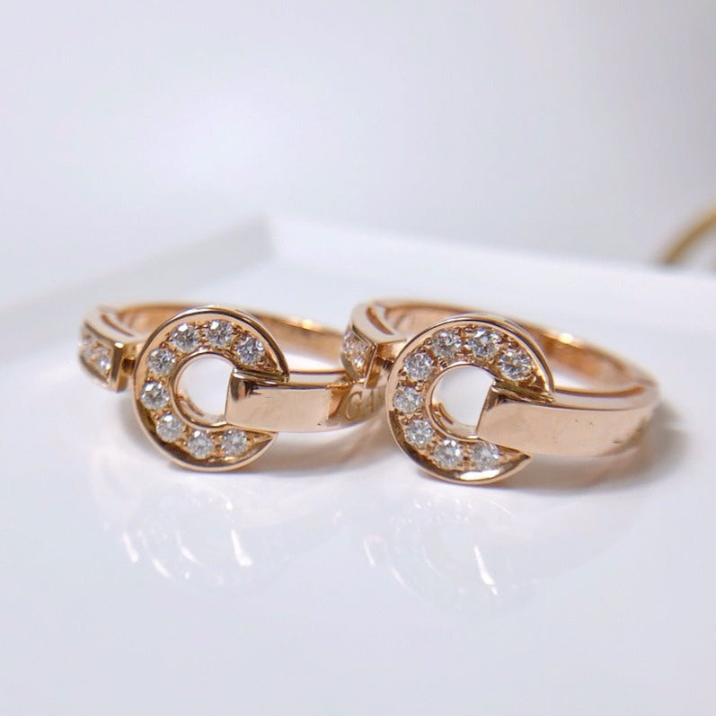 [Luna Brilliance]DREAM RING DIAMOND PINK GOLD