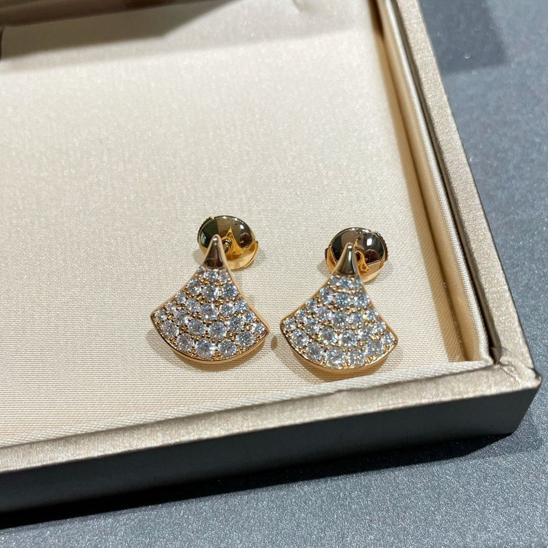 [Luna Brilliance]DREAM STUD EARRINGS DIAMOND