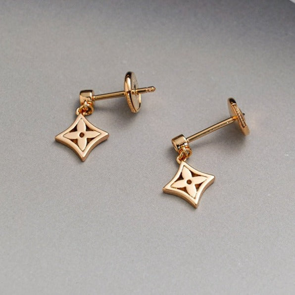 [Lunabriance]STAR EARRINGS GOLD