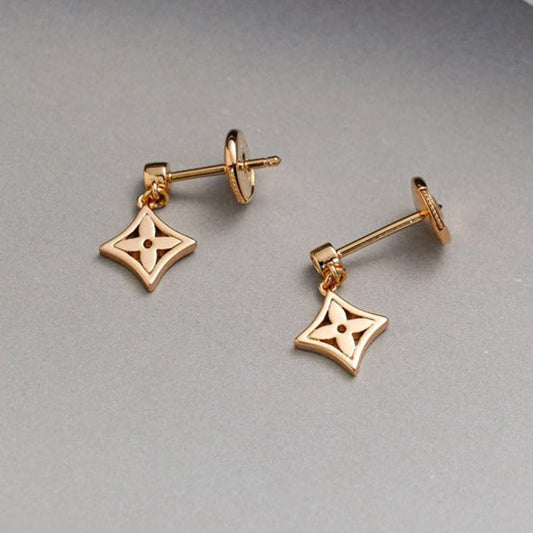 [Lunabriance]STAR EARRINGS GOLD