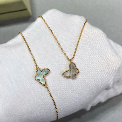 [Lunabriance]BUTTERFLY DARK MOP BUTTERFLY BRACELET