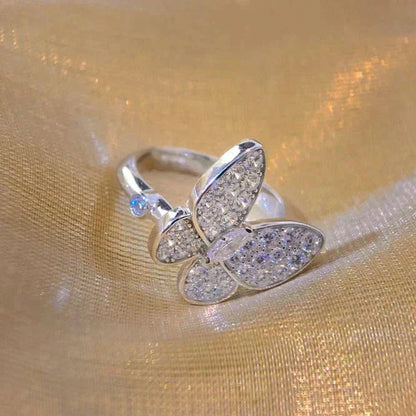 [Lunabriance]BUTTERFLY DIAMOND RING