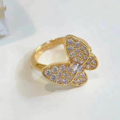 [Lunabriance]BUTTERFLY DIAMOND RING