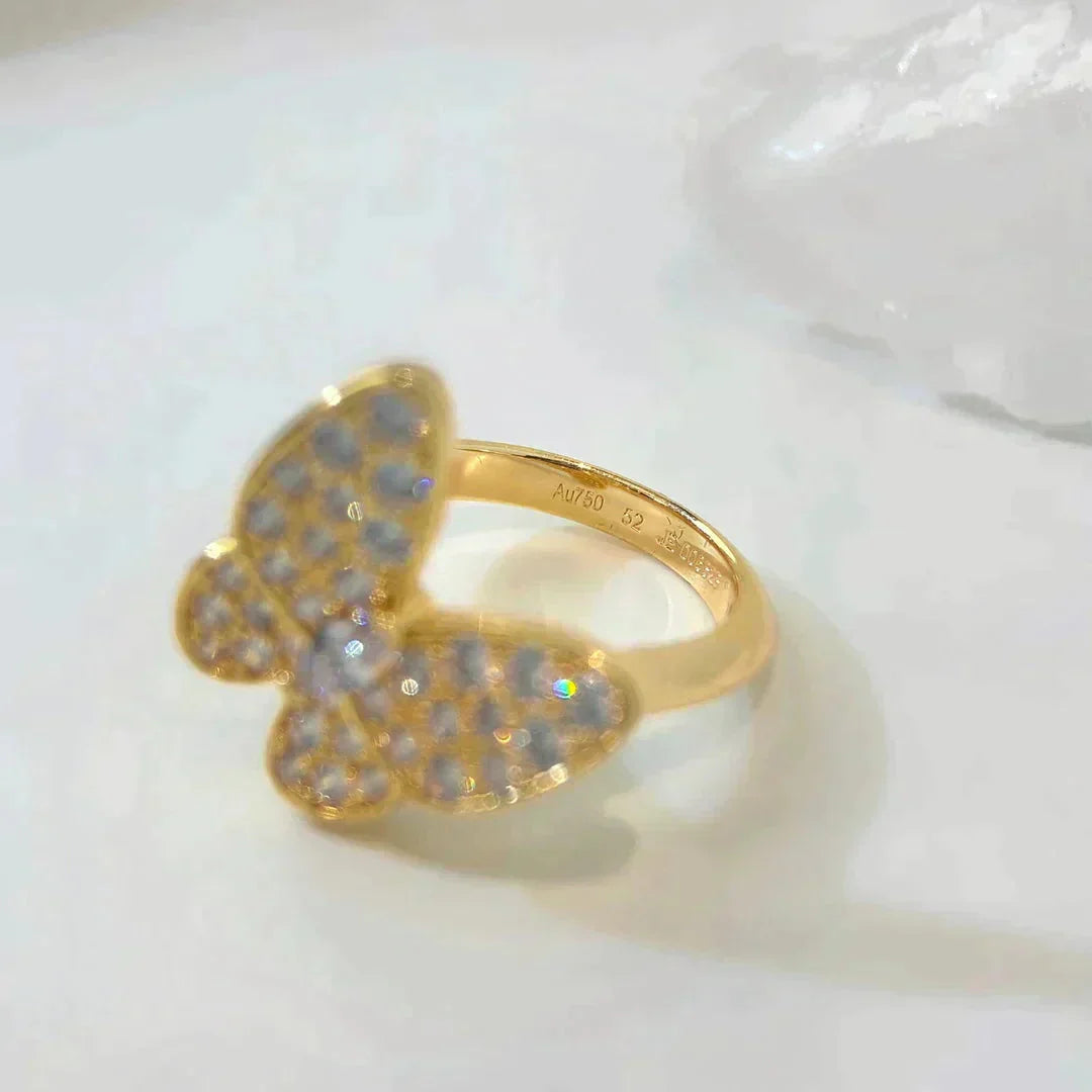 [Lunabriance]BUTTERFLY DIAMOND RING