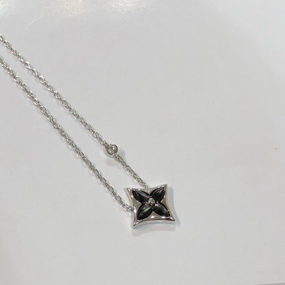 [Lunabriance]STAR BLACK MOP NECKLACE