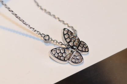 [Lunabriance]BUTTERFLY DIAMOND NECKLACE