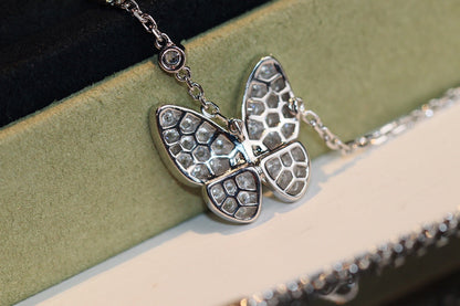 [Lunabriance]BUTTERFLY DIAMOND NECKLACE