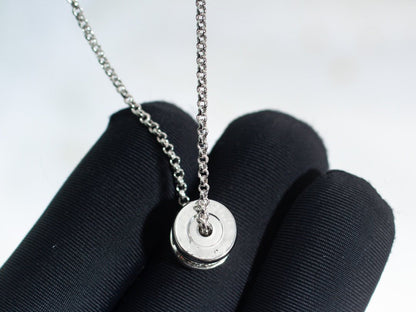 [Lunabriance]ZERO 1 SILVER DIAMOND NECKLACE