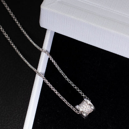 [Lunabriance]ZERO 1 SILVER DIAMOND NECKLACE