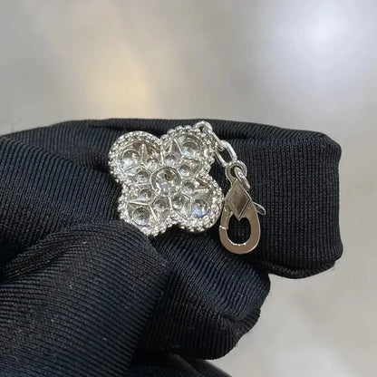 [Luna Brilliance] CLOVER 5 MOTIF FULL DIAMOND BRACELET COLLECTION