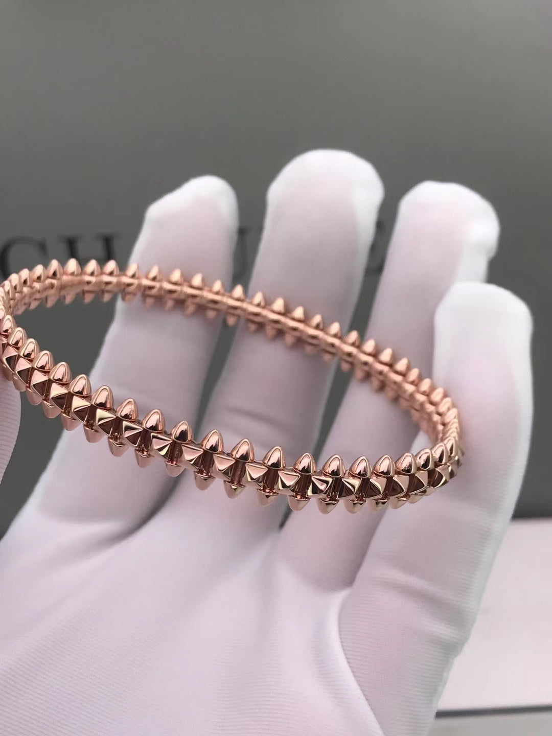 [Lunabriance]CLASH PINK GOLD BRACELET