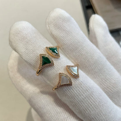 [Luna Brilliance]DREAM MOP DIAMOND OPEN RING