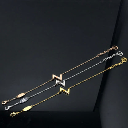 [Lunabriance]VOLT LV LOGO BRACELET