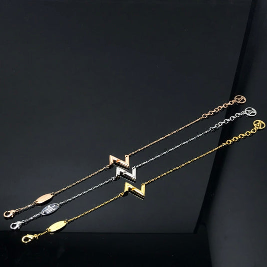 [Lunabriance]VOLT LV LOGO BRACELET