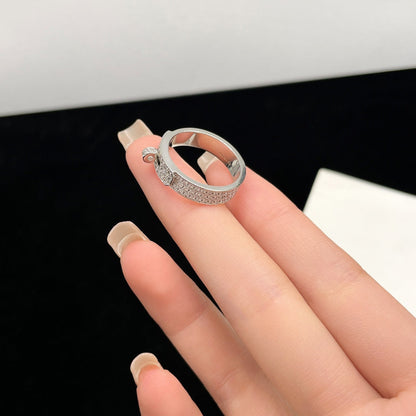 [Lunabriance]KELLY SILVER DIAMOND RING