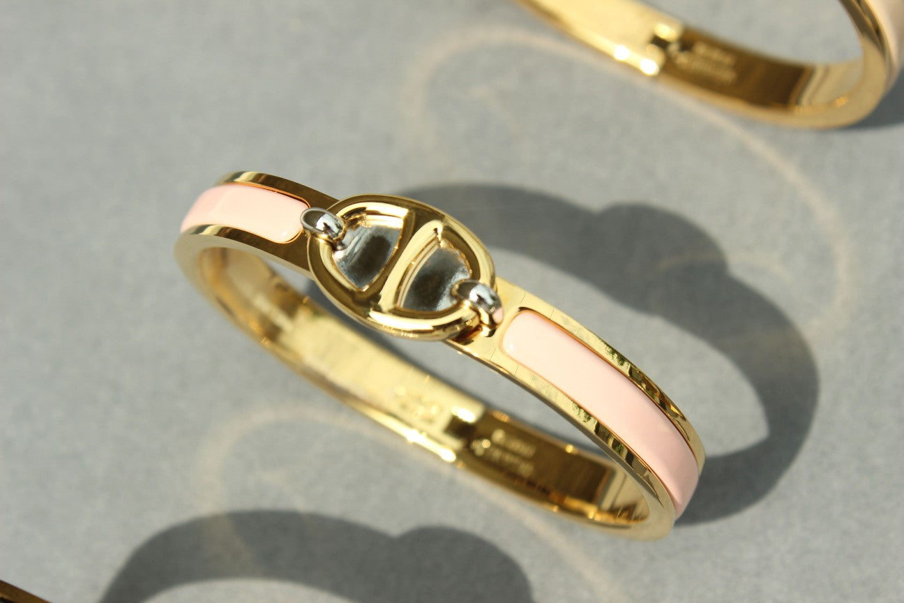 [Lunabriance]CLIC CHAINE GOLD BRACELET