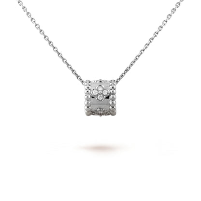 [Lunabriance]PERLEE PEDANT SIVLER DIAMOND NECKLACE