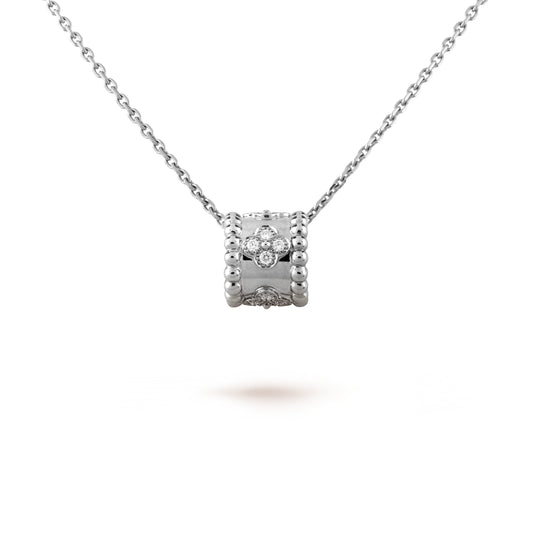 [Lunabriance]PERLEE PEDANT SIVLER DIAMOND NECKLACE