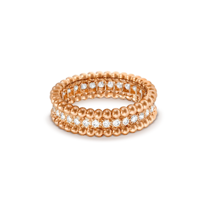 [Lunabriance]PERLEE DIAMOND ROSE GOLD RING