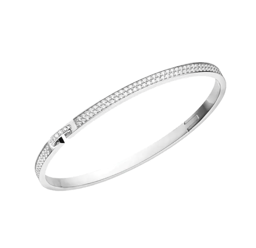 [Lunabriance]LIENS VIDENCE DIAMOND PAVED BRACELET