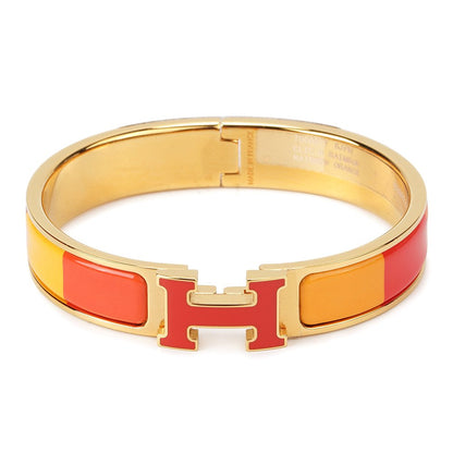 [Lunabriance]H BRACELET ORANGE RAINBOW CERAMIC