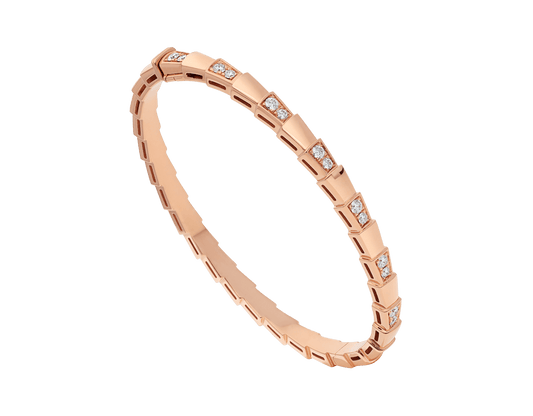 [Lunabriance]SERPENTI BRACELET PINK GOLD DIAMOND