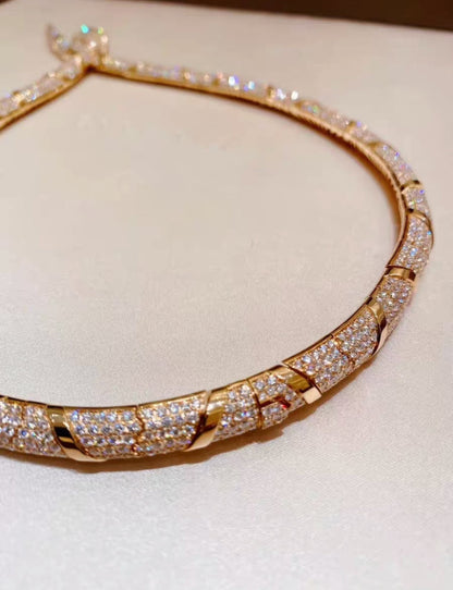 [Luna Brilliance]HAUTE COUTURE GOLD SERPENTI NECKLACE