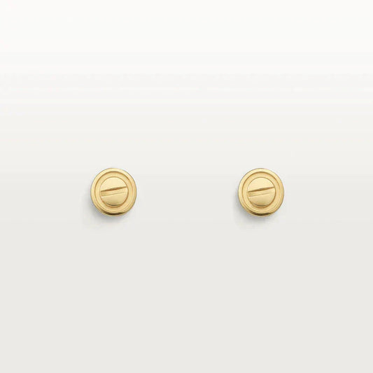 [Lunabriance]LOVE EARRINGS GOLD 10MM