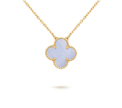 [Luna Brilliance]CLOVER 15MM SINGLE FLOWER NECKLACE COLLECTION