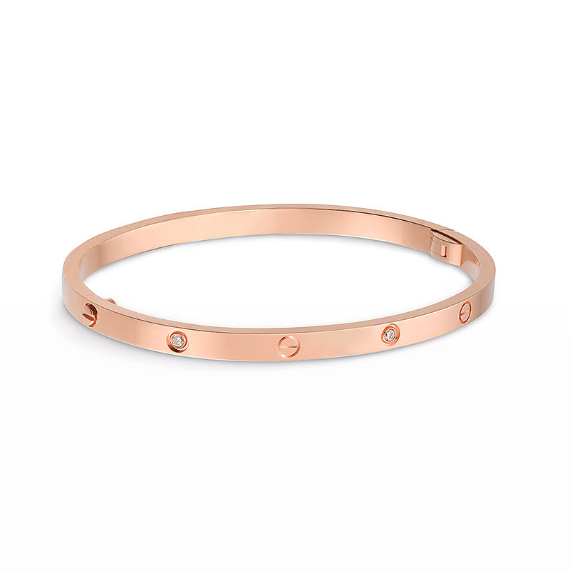 [Lunabriance]LOVE BRACELET 3.65MM 6 DIAMONDS