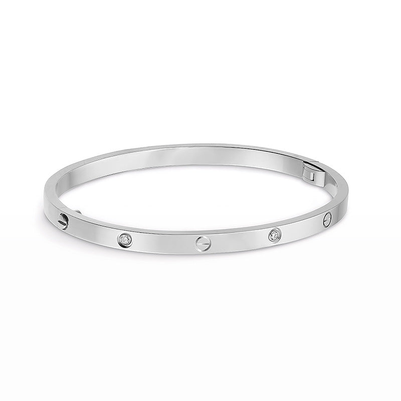 [Lunabriance]LOVE BRACELET 3.65MM 6 DIAMONDS