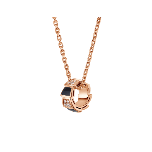 [Lunabriance]SERPENTI PEDANT DIAMOND NECKLACE