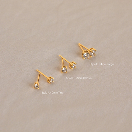Booker Diamond Studs Set