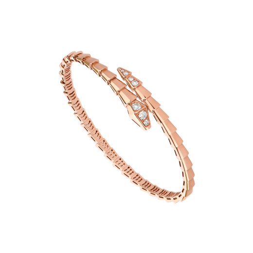 [Luna Brilliance]SERPENTI BRACELET DIAMONDS PINK GOLD