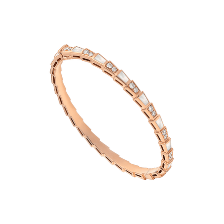 [Luna Brilliance]SERPENTI BRACELET PINK GOLD MOP DIAMOND