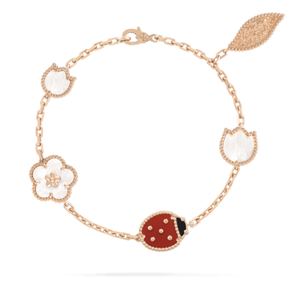 [Lunabriance]LUCKY SPRING 5 MOTIF BRACELET