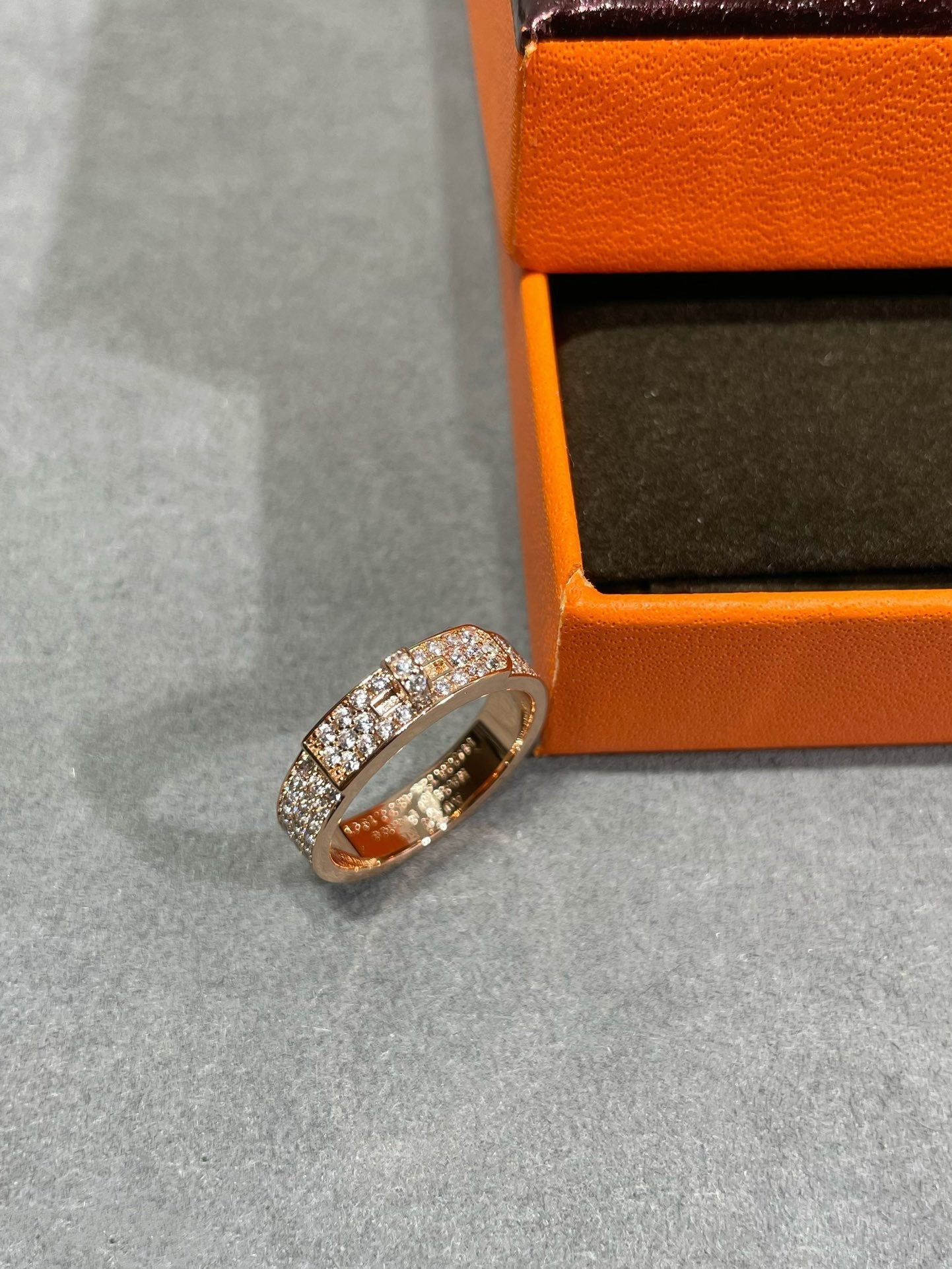 [Lunabriance]KELLY PINK GOLD DIAMOND RING